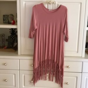 Long Tunic w/Fringe
